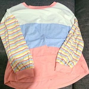 Colorblock LS Shirt